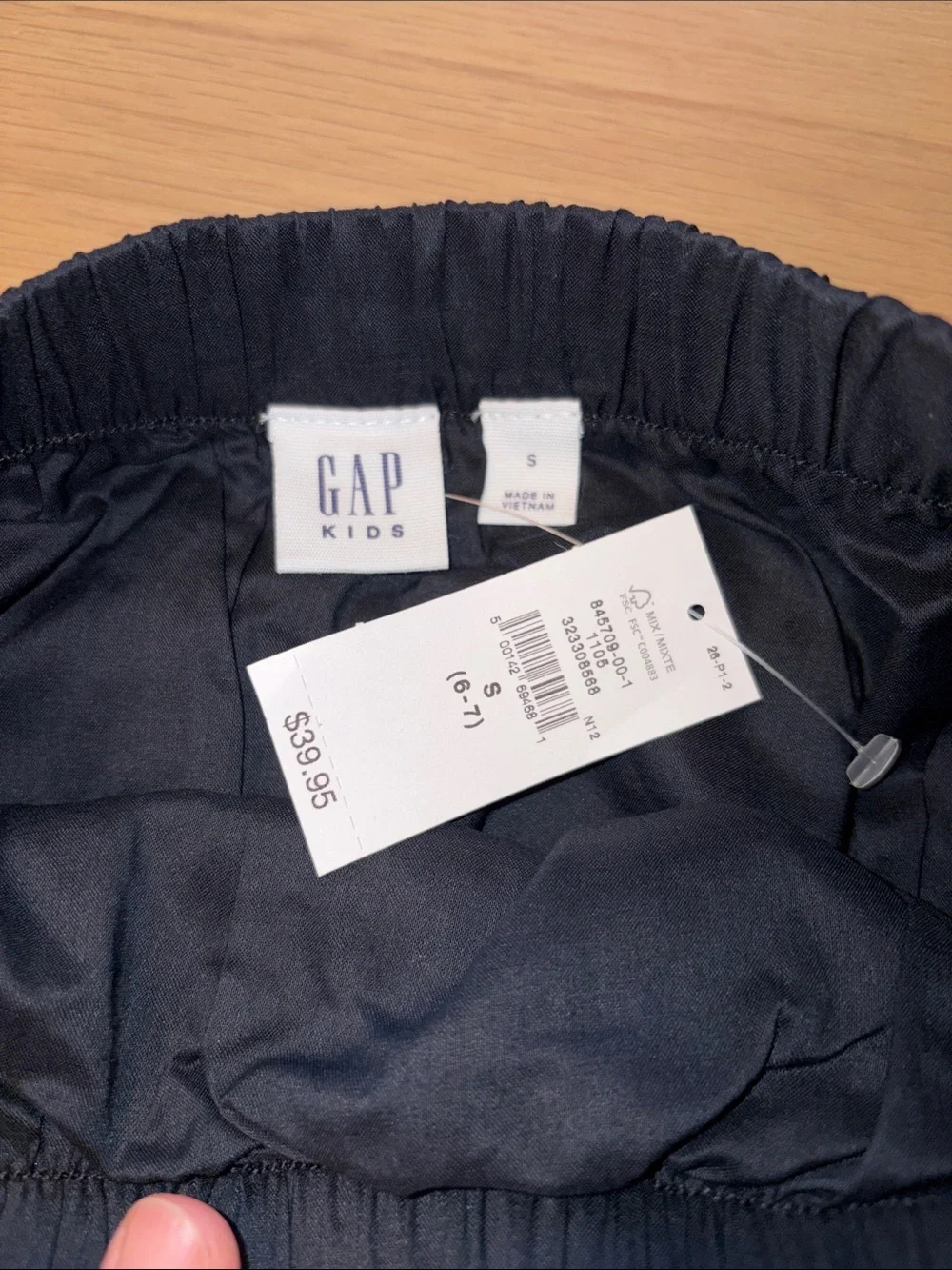 NWT Set: Gap Kids Black Velvet Bubble Skirt and Top